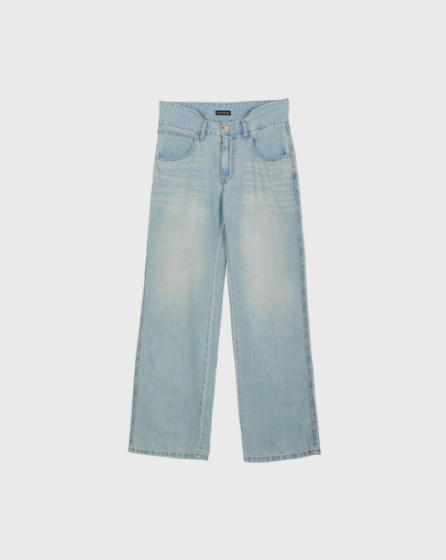 vintage blue denim pants - vintage blue