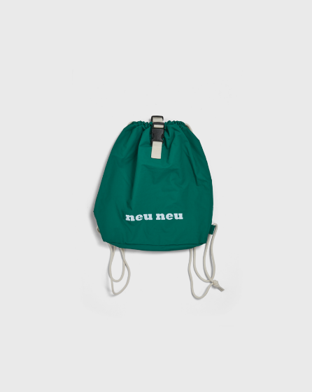 neuneu drawstring bag - green