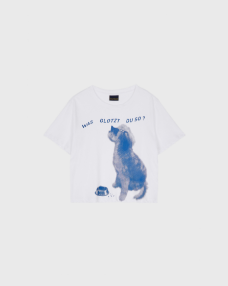 cool doggy t-shirt - white