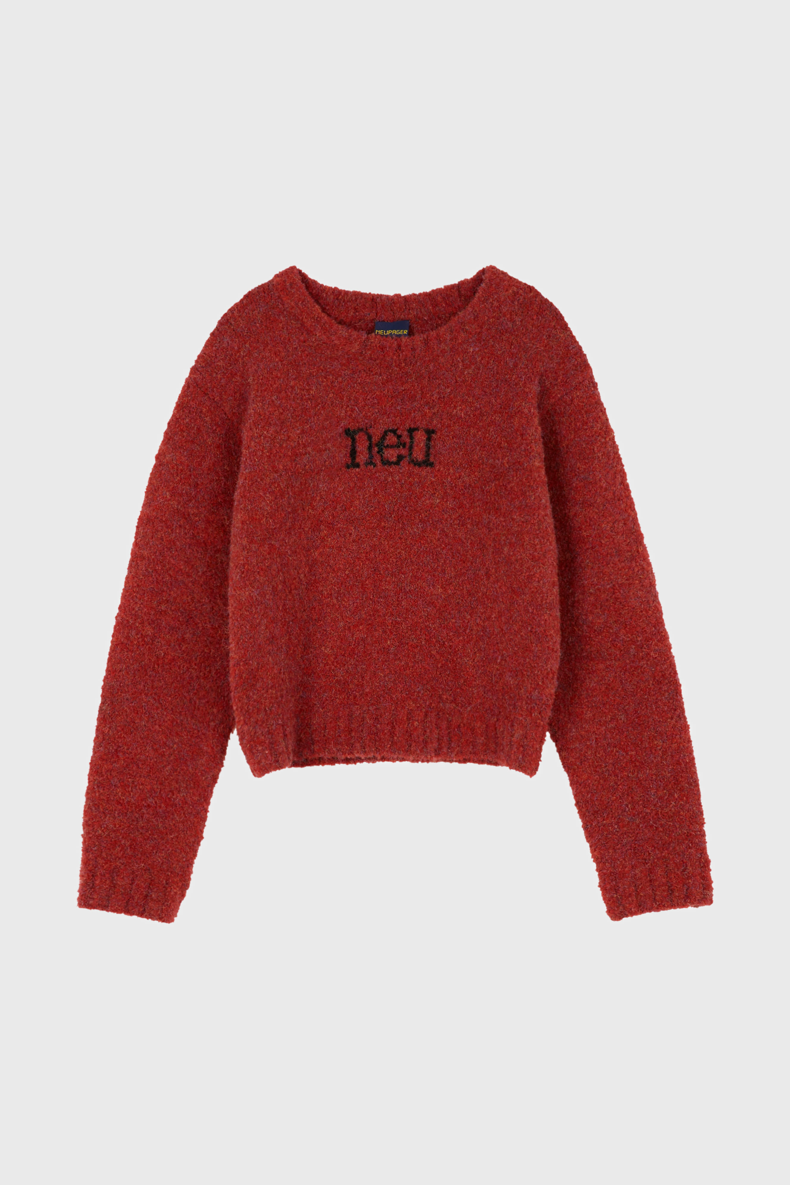 neu sweater - red