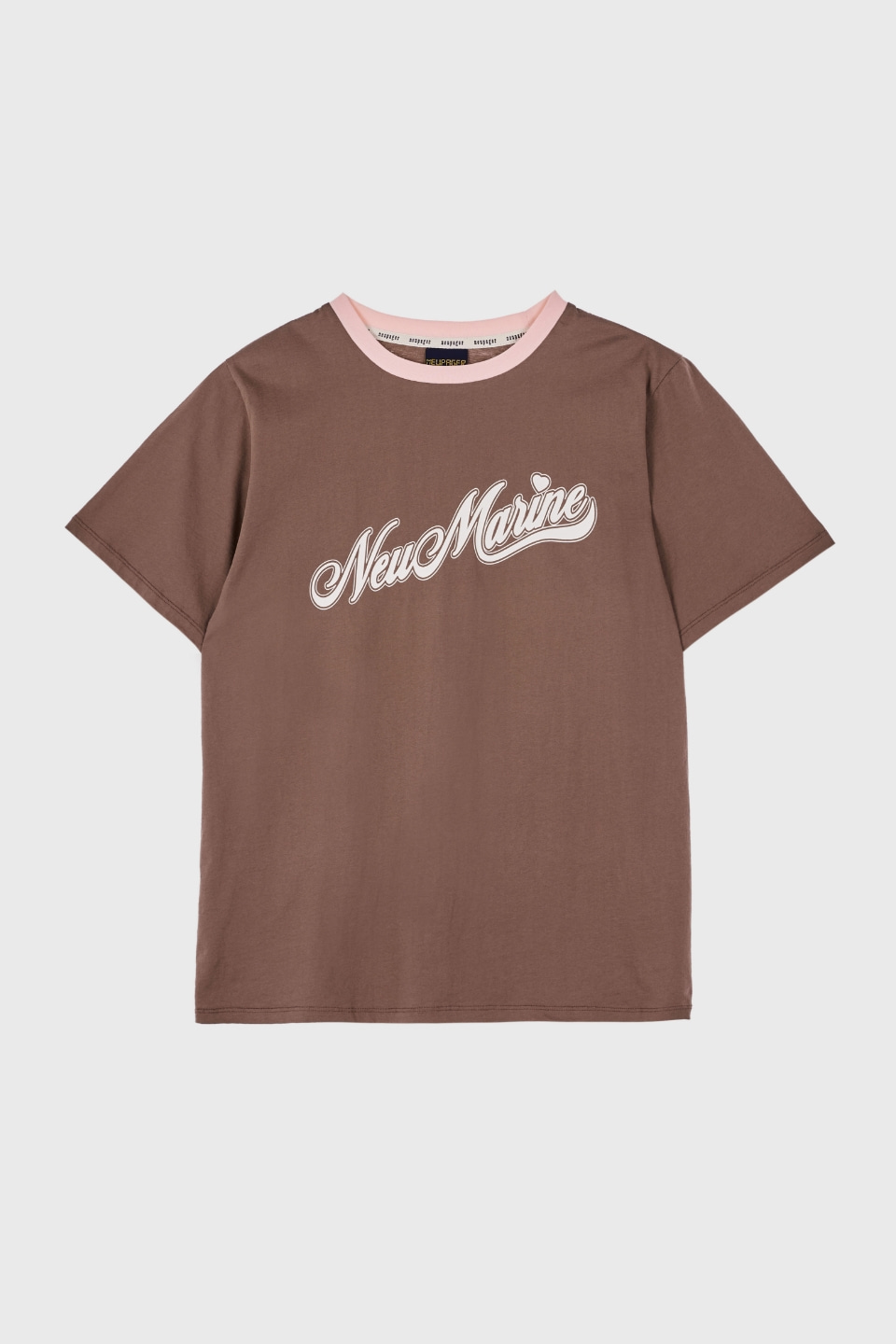 color marine t-shirt - brown