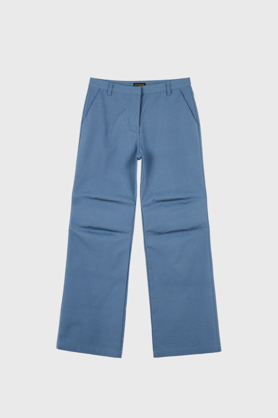 ripstop color pants - blue